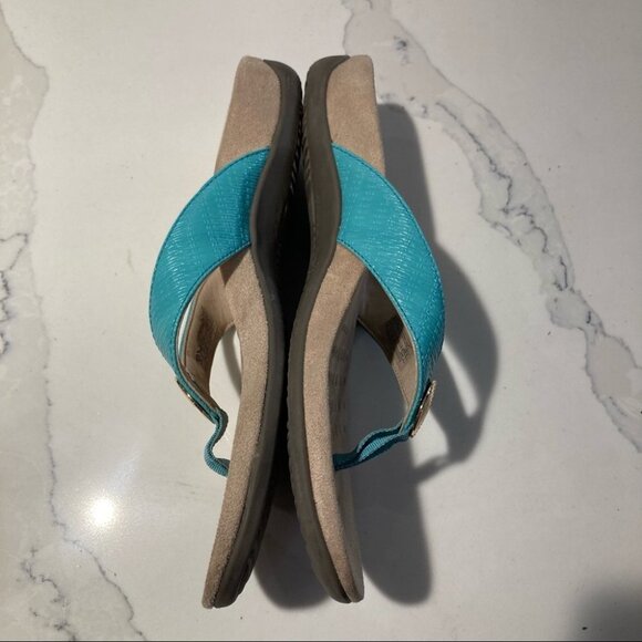 VIONIC Sz 8 Rest Hilda Comfort Leather Sandals - Picture 4 of 11